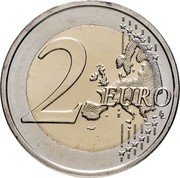 Italy 2 Euro Rita Levi-Montalcini 2024 2 EURO LL coin reverse