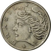 Brazil 20 Centavos (Liberty. Pattern) KM# Pr3 BRASIL coin obverse