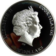 Cook Islands 20 Dollars Flight into Egypt 2012  Proof ELIZABETH II COOK ISLANDS IRB 20 DOLLARS coin obverse Cook Islands 20 Dollars Flight into Egypt 2012  Proof ELIZABETH II COOK ISLANDS IRB 20 DOLLARS coin obverse