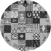 Belarus 20 Roubles (Light Bread) РЭСПУБЛІКА ️ БЕЛАРУСЬ 20 РУБЛЁЎ 2023 AG 925 coin obverse