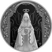 Belarus 20 Roubles Nesvizh. 800 years 2023 БАРБАРА РАДЗІВІЛ coin reverse