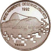 Brazil 2000 Cruzeiros (Conference On Environment and Development. Prova) KM# Pr36 MEIO AMBIENTE DESENVOLVIMENTO 1992 PROVA coin reverse Brazil 2000 Cruzeiros (Conference On Environment and Development. Prova) KM# Pr36 MEIO AMBIENTE DESENVOLVIMENTO 1992 PROVA coin reverse