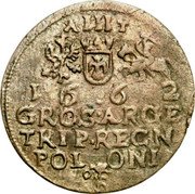 Poland 3 Groschen Johann Casimir 1662 AT KM# 114 AIIIT 1662 GROS ARGE TRIP REGN POLONI coin reverse Poland 3 Groschen Johann Casimir 1662 AT KM# 114 AIIIT 1662 GROS ARGE TRIP REGN POLONI coin reverse