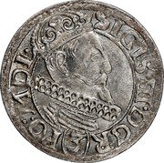 Poland 3 Kreuzer Sigismund III 1617 KM# 23 SIGISM D G R PO M D L coin obverse Poland 3 Kreuzer Sigismund III 1617 KM# 23 SIGISM D G R PO M D L coin obverse