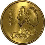 Brazil 300 Cruzeiros (150th Anniversary of Independence. Prova) KM# Pr7 BRASIL 1972 1822 coin obverse Brazil 300 Cruzeiros (150th Anniversary of Independence. Prova) KM# Pr7 BRASIL 1972 1822 coin obverse