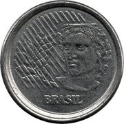 Brazil 5 Centavos (Mule Coin) BRASIL coin obverse