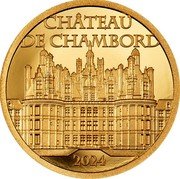Cook Islands 5 Dollars Charles III Chateau De Chambord 2024  Proof CHÂTEAU DE CHAMBORD 2024 coin reverse Cook Islands 5 Dollars Charles III Chateau De Chambord 2024  Proof CHÂTEAU DE CHAMBORD 2024 coin reverse