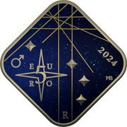 Italy 5 Euro (Aries) 5 EURO R 2024 MB coin reverse