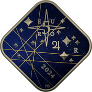 Italy 5 Euro (Sagittarius) 5 EURO R 2024 MB coin reverse