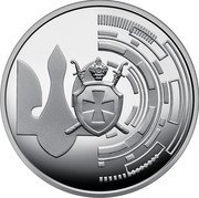 Ukraine 5 Hryven Department of State Security of Ukraine 2024 lily  coin reverse Ukraine 5 Hryven Department of State Security of Ukraine 2024 lily  coin reverse