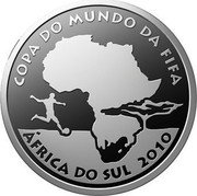 Brazil 5 Reais South Africa FIFA World Cup 2010 Proof KM# 677 COPA DO MUNDO DA FIFA ÁFRICA DO SUL 2010 coin reverse Brazil 5 Reais South Africa FIFA World Cup 2010 Proof KM# 677 COPA DO MUNDO DA FIFA ÁFRICA DO SUL 2010 coin reverse