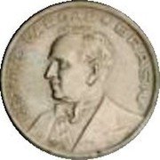 Brazil 50 Centavos (Getulio Dornelles Vargas Pattern) KM# Pn348 GETULIO VARGAS BRASIL coin obverse Brazil 50 Centavos (Getulio Dornelles Vargas Pattern) KM# Pn348 GETULIO VARGAS BRASIL coin obverse