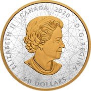 Canada 50 Dollars Elizabeth II The Four Winds Pathfinders In Canada 2020  Proof ELIZABETH II CANADA 2020 D G REGINA 50 DOLLARS coin obverse Canada 50 Dollars Elizabeth II The Four Winds Pathfinders In Canada 2020  Proof ELIZABETH II CANADA 2020 D G REGINA 50 DOLLARS coin obverse