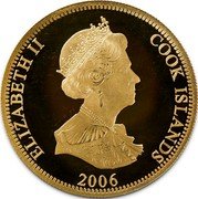 Cook Islands 50 Dollars (Henry VIII) ELIZABETH II COOK ISLANDS 2006 coin obverse Cook Islands 50 Dollars (Henry VIII) ELIZABETH II COOK ISLANDS 2006 coin obverse