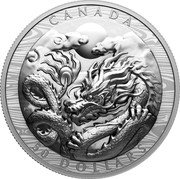Canada 50 Dollars Year of the Dragon. Double High Relief 2024 50 DOLLARS CANADA SN coin reverse Canada 50 Dollars Year of the Dragon. Double High Relief 2024 50 DOLLARS CANADA SN coin reverse