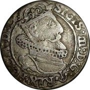 Poland 6 Groschen Sigismund III 1624 KM# 42 SIGIS III D G REX POL M D L coin obverse