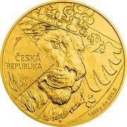 Niue 8000 Dollars Charles III Czech Lion facing right 2024 CM Bullion ČESKÁ REPUBLIKA 1000G AU 9999 coin reverse Niue 8000 Dollars Charles III Czech Lion facing right 2024 CM Bullion ČESKÁ REPUBLIKA 1000G AU 9999 coin reverse