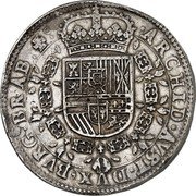 Belgium Patagon (Piedfort of triple weight. Philip IV) ARCHID AVST DVX BVRG BRAB ZO coin reverse Belgium Patagon (Piedfort of triple weight. Philip IV) ARCHID AVST DVX BVRG BRAB ZO coin reverse