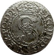 Poland Solidus (Szelag, Schilling) Sigismund III 1601 M KM# 4 S SIG III D G REX PO D P coin obverse Poland Solidus (Szelag, Schilling) Sigismund III 1601 M KM# 4 S SIG III D G REX PO D P coin obverse