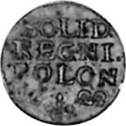 Poland Solidus (Szelag, Schilling) Sigismund III 1622 K KM# 25 SOLID REGNI POLON 16 22 K coin reverse Poland Solidus (Szelag, Schilling) Sigismund III 1622 K KM# 25 SOLID REGNI POLON 16 22 K coin reverse