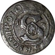 Poland Solidus (Szelag, Schilling) (Sigismund III) KM# 16 S ...REGNI POLO coin reverse Poland Solidus (Szelag, Schilling) (Sigismund III) KM# 16 S ...REGNI POLO coin reverse