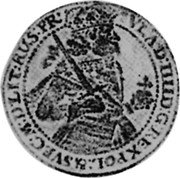 Poland 1/2 Thaler Thorn City 1642 MS KM# 30 VLAD IIII D G REX POL & SVEC M D LIT RUS PR coin obverse