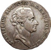 Poland 1/2 Thaler Stanislaus Augustus 1788 EB KM# 211 STANISLAUS AUGUSTUS D G REX POL M D LIT coin obverse Poland 1/2 Thaler Stanislaus Augustus 1788 EB KM# 211 STANISLAUS AUGUSTUS D G REX POL M D LIT coin obverse
