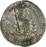 Poland 1/2 Thaler Thorn City 1631 II KM# 16 SIG III D G REX POL ET SVEC M D L RVS PRVS coin obverse Poland 1/2 Thaler Thorn City 1631 II KM# 16 SIG III D G REX POL ET SVEC M D L RVS PRVS coin obverse
