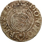 Poland 1/24 Thaler Elbing City Coin 1635 KM# 43 ...24 coin reverse Poland 1/24 Thaler Elbing City Coin 1635 KM# 43 ...24 coin reverse