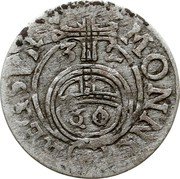Poland 1/24 Thaler Gustavus Adolphus 1632 KM# 42 MONNO REG SVE 3 2 60 coin reverse Poland 1/24 Thaler Gustavus Adolphus 1632 KM# 42 MONNO REG SVE 3 2 60 coin reverse