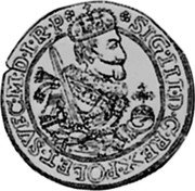 Poland 1/4 Thaler Sigismund III 1630 HL KM# 15 SIG III D G REX POL ET SVEC M D I R P coin obverse Poland 1/4 Thaler Sigismund III 1630 HL KM# 15 SIG III D G REX POL ET SVEC M D I R P coin obverse