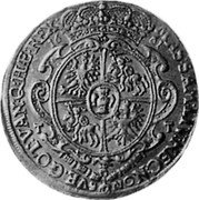 Poland 10 Ducat Johann Casimir 1661 TT KM# 118 MAS SAM LIV REC NON SVE GOT VAN Q HAE REX coin reverse Poland 10 Ducat Johann Casimir 1661 TT KM# 118 MAS SAM LIV REC NON SVE GOT VAN Q HAE REX coin reverse