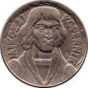 Poland 10 Zlotych Nicolaus Copernicus 1959 Y# 51 MIKOLAJ KOPERNIK JG coin reverse Poland 10 Zlotych Nicolaus Copernicus 1959 Y# 51 MIKOLAJ KOPERNIK JG coin reverse