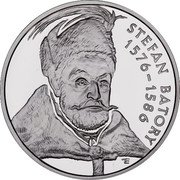 Poland 10 Zlotych Stefan Batory 1997 Proof Y# 327 STEFAN BATORY 1576 - 1586 TE coin reverse Poland 10 Zlotych Stefan Batory 1997 Proof Y# 327 STEFAN BATORY 1576 - 1586 TE coin reverse