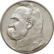 Poland 10 Zlotych Jozef Pilsudski 1934 (w) Y# 29 coin reverse Poland 10 Zlotych Jozef Pilsudski 1934 (w) Y# 29 coin reverse