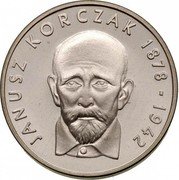 Poland 100 Zlotych 100th Anniversary of the Birth of Janusz Korczak 1978 MW Proof Y# 94 JANUSZ KORCZAK 1878-1942 coin reverse Poland 100 Zlotych 100th Anniversary of the Birth of Janusz Korczak 1978 MW Proof Y# 94 JANUSZ KORCZAK 1878-1942 coin reverse