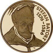 Poland 100 Zlotych Stefan Batory 1997 Proof Y# 328 STEFAN BATORY 1576 - 1586 TE coin reverse