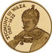 Poland 100 Zlotych Sigismund III Vasa 1998 Proof Y# 339 ZYGMUNT III WAZA 1587-1632 coin reverse