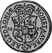 Poland 2 Ducat Johann Sobieski 1685 B KM# 132 MONETA AVREA REG POLONIAE 16 85 coin reverse Poland 2 Ducat Johann Sobieski 1685 B KM# 132 MONETA AVREA REG POLONIAE 16 85 coin reverse