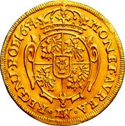 Poland 2 Ducat Johann Casimir 1654 KM# 96 MONET AVREA REGNI POL 1655 coin reverse Poland 2 Ducat Johann Casimir 1654 KM# 96 MONET AVREA REGNI POL 1655 coin reverse