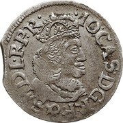 Poland 2 Groschen (1/12 Thaler, 15 Groszy, Polzlotek) Elbing City Coin 1651 WVE KM# 54 IO CAS DG R P&S M D L R P R coin obverse Poland 2 Groschen (1/12 Thaler, 15 Groszy, Polzlotek) Elbing City Coin 1651 WVE KM# 54 IO CAS DG R P&S M D L R P R coin obverse