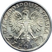 Poland 2 Zlote Polonia 1934 (w) Y# 20 RZECZPOSPOLITA POLSKA 2 ZŁOTE 2 1932 coin obverse Poland 2 Zlote Polonia 1934 (w) Y# 20 RZECZPOSPOLITA POLSKA 2 ZŁOTE 2 1932 coin obverse