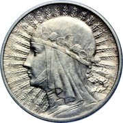 Poland 2 Zlote Polonia 1934 (w) Y# 20 coin reverse Poland 2 Zlote Polonia 1934 (w) Y# 20 coin reverse