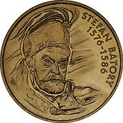 Poland 2 Zlote Stefan Batory 1997 Y# 325 STEFAN BATORY 1576 - 1586 ET coin reverse Poland 2 Zlote Stefan Batory 1997 Y# 325 STEFAN BATORY 1576 - 1586 ET coin reverse