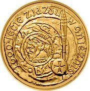 Poland 2 Zlote The 1000th Anniversary of the Convention in Gniezno 2000 Y# 377 1000-LECIE ZJAZDU W GNIEŹNIE RK coin reverse
