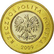 Poland 2 Zlote Circulation Coin 2009 MW Y# 283 RZECZPOSPOLITA POLSKA MW 2007 coin obverse Poland 2 Zlote Circulation Coin 2009 MW Y# 283 RZECZPOSPOLITA POLSKA MW 2007 coin obverse