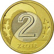 Poland 2 Zlote Circulation Coin 2009 MW Y# 283 2 ZŁOTE coin reverse Poland 2 Zlote Circulation Coin 2009 MW Y# 283 2 ZŁOTE coin reverse