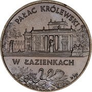 Poland 2 Zlote Lazienki Royal Palace 1995 Y# 310 PAŁAC KRÓLWESKI W ŁAZIENKACH TE coin reverse Poland 2 Zlote Lazienki Royal Palace 1995 Y# 310 PAŁAC KRÓLWESKI W ŁAZIENKACH TE coin reverse