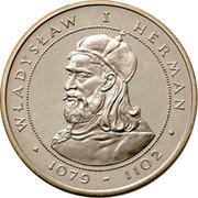 Poland 200 Zlotych Wladyslaw I Herman 1981 MW Proof Y# 129 WŁADYSŁAW I HERMAN 1079 - 1102 coin reverse Poland 200 Zlotych Wladyslaw I Herman 1981 MW Proof Y# 129 WŁADYSŁAW I HERMAN 1079 - 1102 coin reverse