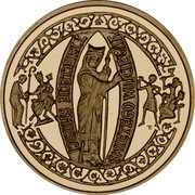 Poland 200 Zlotych 1000th Anniversary of the Death of St. Adalbert 1997 Proof Y# 323 TYSIĄCLECIE ŚMIERCI ŚWIĘTEGO WOJCIECHA coin reverse